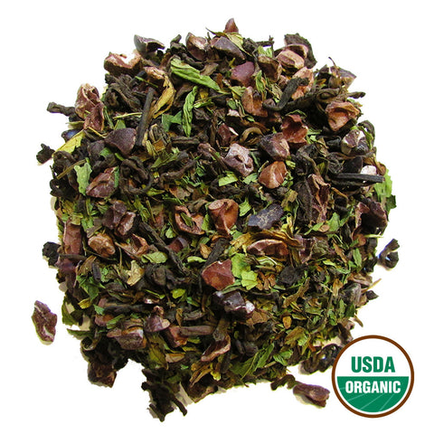 Organic Mint Cocoa Pu-Erh Loose Leaf Tea